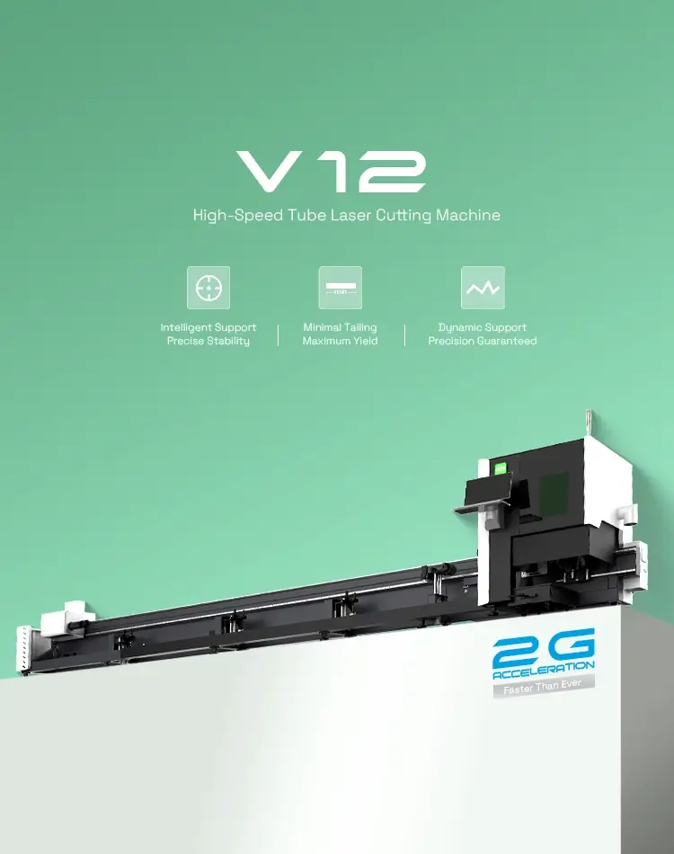 High-speed Tube Laser Cutting Machine