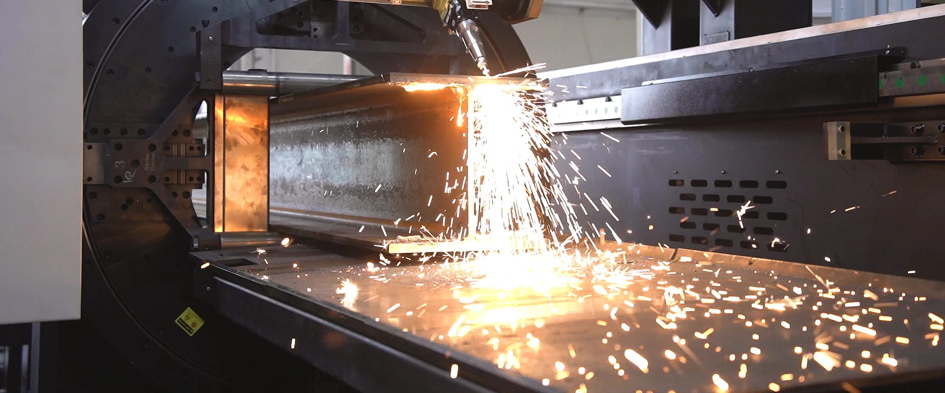 Laser Pipe Cutting Machine cutting test.webp